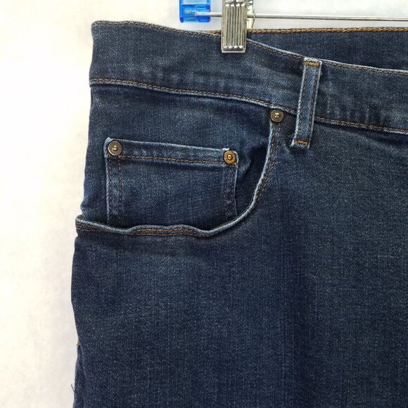 Mott & Bow Jeans Men's 38x32 Blue Slim Straight Leg Woos-Ston Stretch Denim - Picture 6 of 16